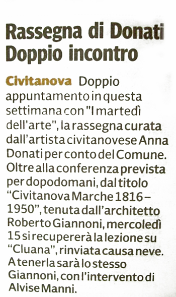 Corriere Adriatico del 12 febbraio 2012 p. VI-